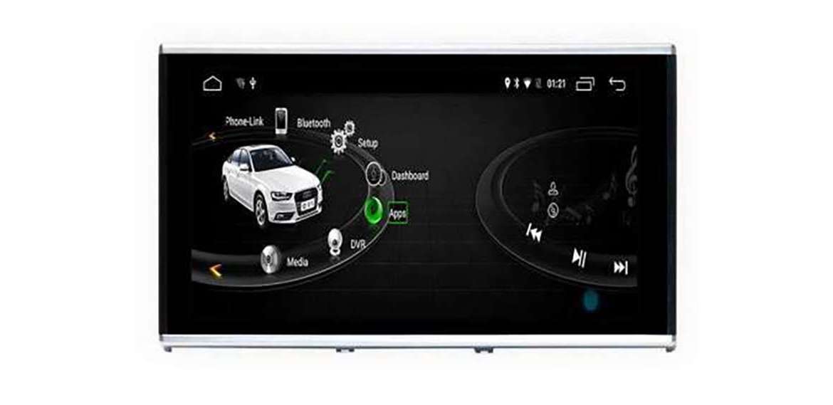 Video for Audi A6 C7 GPS Android 10 motorized screen and 4G SIM TR3153